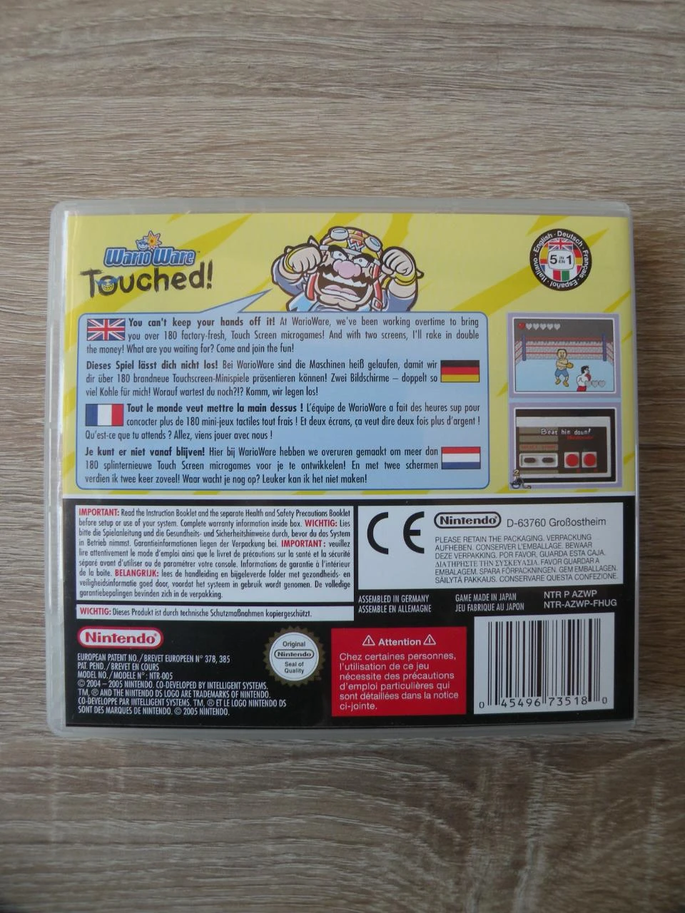 Wario Ware Touched Nintendo DS (NDS) Game – photo 5